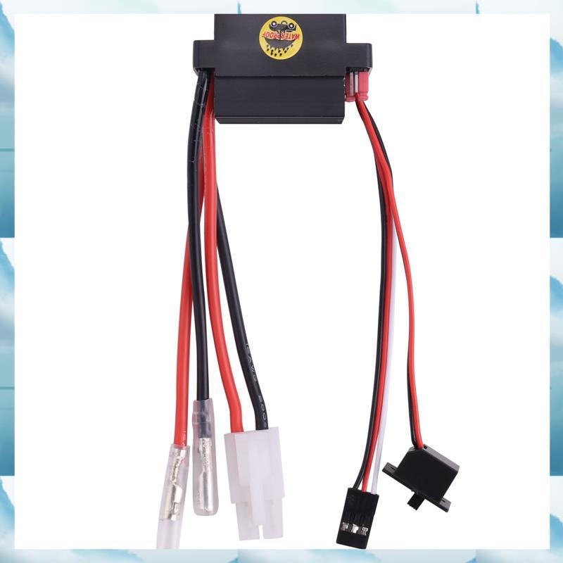[WSB] Rc ESC 320A 6-12V ตัวควบคุมความเร็ว ESC Brushed พร้อม 2A BEC สําหรับ RC Boat U6L5