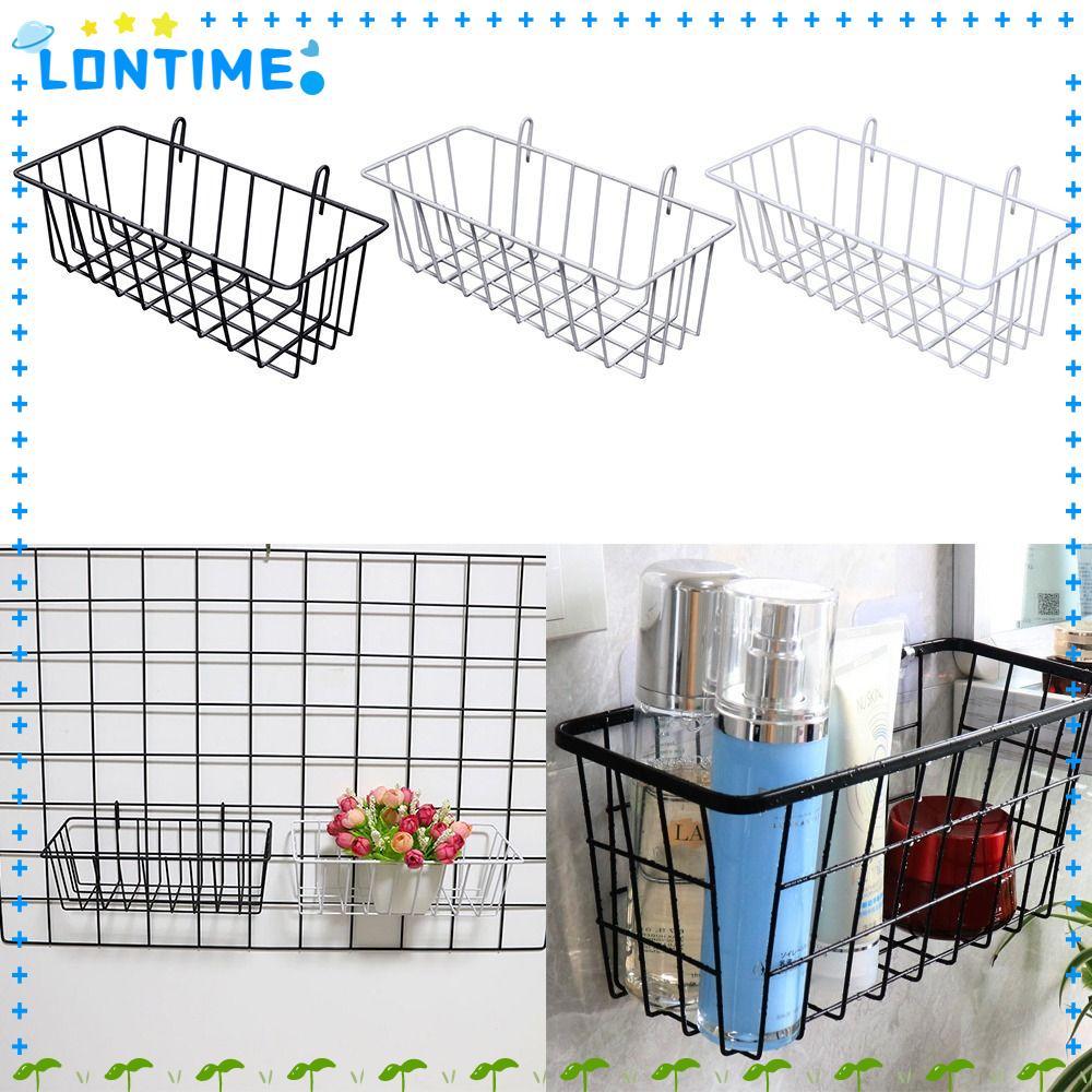 LONTIME Display Racks Kitchen ตะกร้าแผงมัลติฟังก์ชั่นที่ใช้งานได้จริง