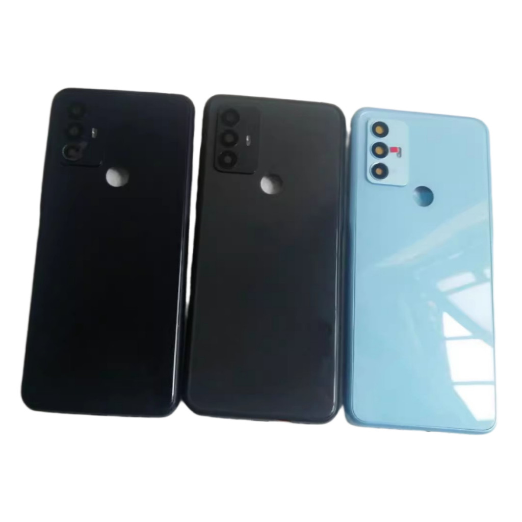 1X ฝาหลังแบตเตอรี่สําหรับ TCL 30SE 6165 6165H 6165H1 6165A ปกหลังอะไหล่ซ่อมประตูแบตเตอรี่ประตู TCL30