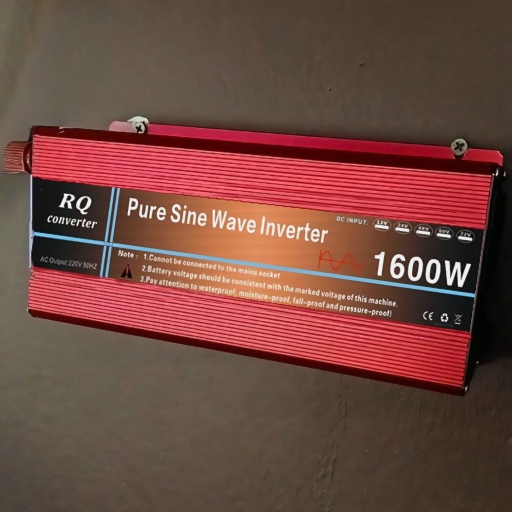 อินเวอร์เตอร์ 3500W Pure Sine เงียบ ปกป้องอุปกรณ์