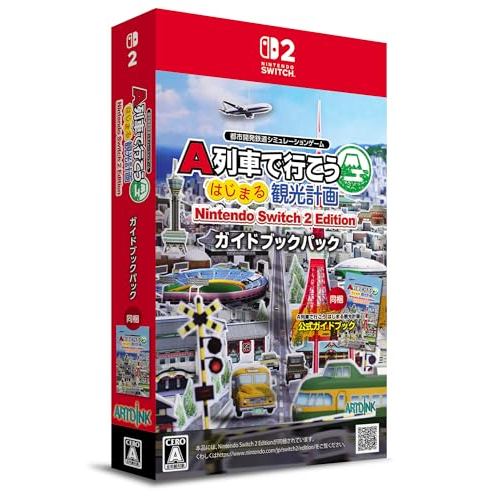A-Train: Start Your Tourism Plan - Nintendo Switch 2 Edition Guidebook Pack - Switch2  
[Permanent B
