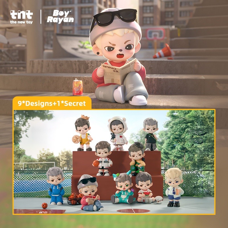 พร้อมส่ง🇹🇭 MTA. TNTSPACE Rayan Youthful Day Series Blind Box（กด9ชิ้น=1box）