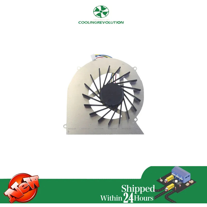 1 ชิ้นDFS531205HC0T FAJ6 พัดลม CPU แล็ปท็อปสําหรับ ASUS N43 N43S N43J CPU COOLING FAN