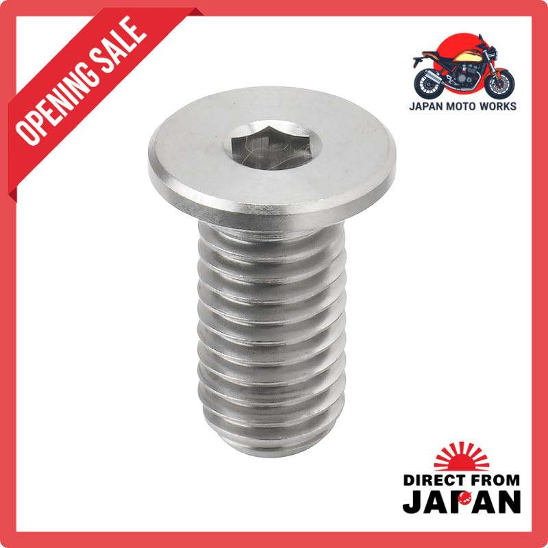 ZETA RACING Titanium Extra Low Head Cap Bolt M8×XXmm P1.25 - Universal Fit for Dirt Freak D6614/D683