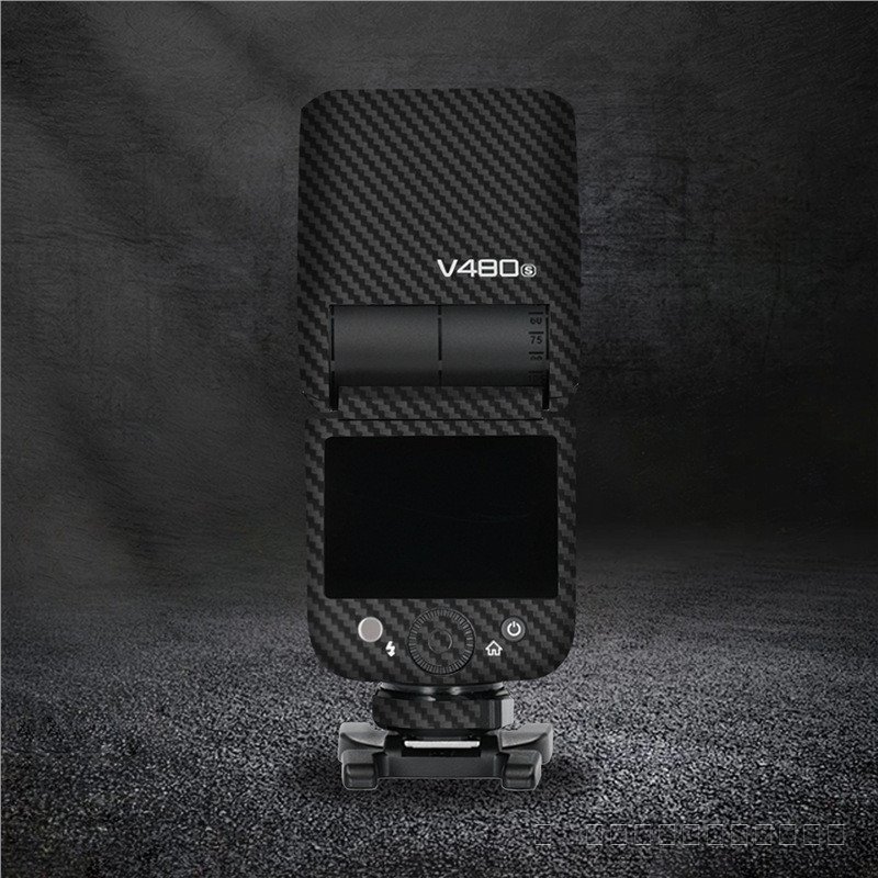 Donkey เดินเหมาะสําหรับ Godox V480 สติกเกอร์แฟลชฟิล์ม V480 ฟิล์มป้องกัน Godox Camouflage สติกเกอร์ 3