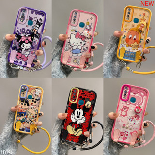 เคส VIVO Y17 Y15 Y12 Y11 Anti fall อะนิเมะการ์ตูน TPU เคสโทร…