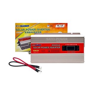 SUOER อินเวอร์เตอร์ SUA-3000A | 12V 3000W มีหน้าจอ | Inverte…