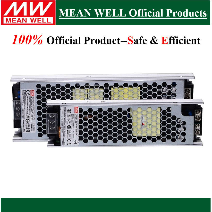 Original Mean Well 750W Slim Type พร้อม PFC Switching Supply UHP-750-1-12 | 12V UHP-750-24 | 24V UHP