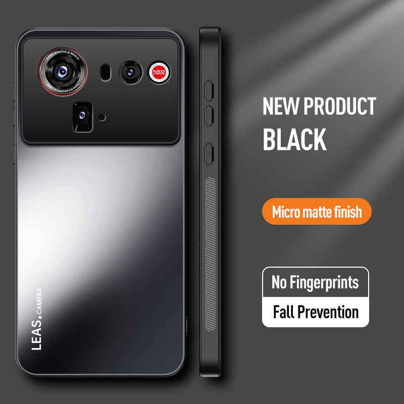 ปลอกสําหรับ ZTE nubia Z80 Ultra 5G nubiaZ80Ultra NX741J เคสโทรศัพท์ AG Frosted พราวสีซิลิโคนอ่อนนุ่ม