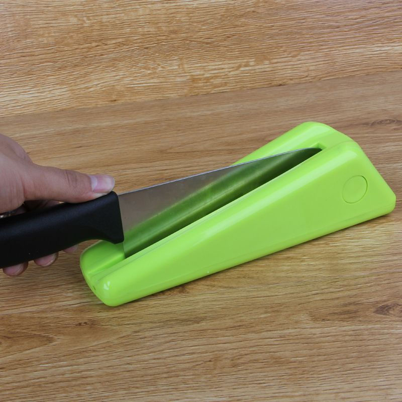 TB Spot Goods#Japan KM Kitchen Knife Holder Plastic Stand Knife Storage Organizer Knife Holder Stora