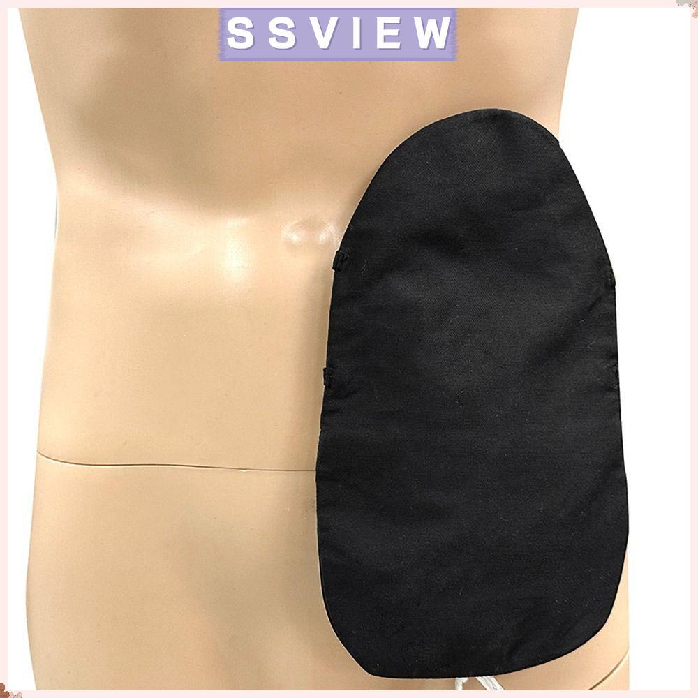 STILLSAVIEW Ostomy Bag Covers, Elastic ทําความสะอาดง่าย Ostomy Support Belt, ห่อ Colostomy กันน้ํา