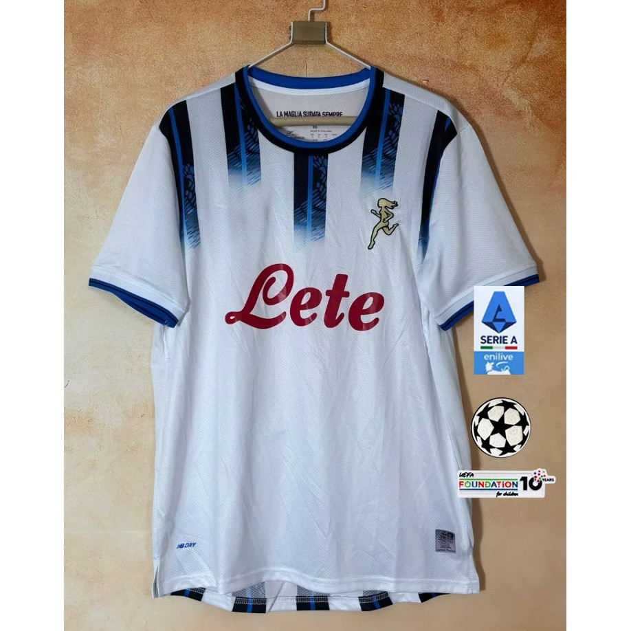 เสื้อฟุตบอล Atalanta Away ใหม่ สวมไซส์ S-2XL