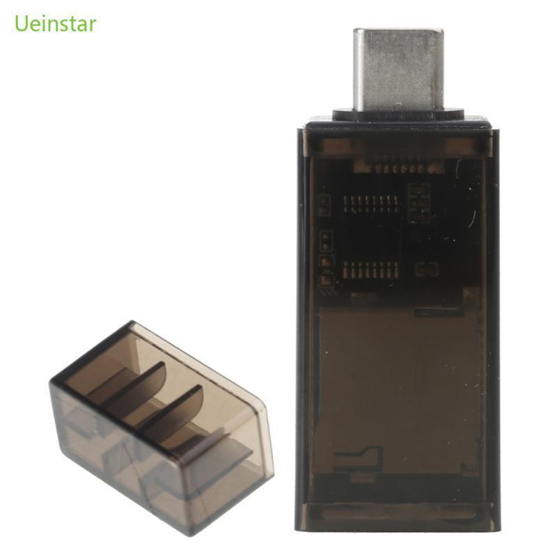 Uein ไดรเวอร์เครื่องอ่านการ์ดหน่วยความจํา USB C ความเร็วสูงต้องการรองรับ UHS-I UHS-II