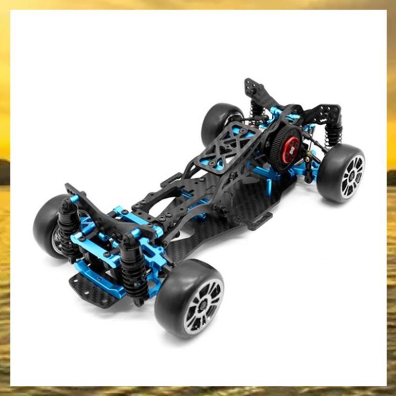 (PTL) DIY RC รถด้านหลังไดรฟ์ Drift Racing กรอบสําหรับ 1/10 Mini-ขนาด RC รถกรอบ Drift รถชุดรุ่น RC กร