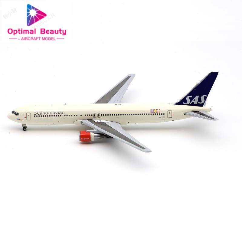 1: 400 Jcwings Alloy Airliner รุ่น Nordic Airlines โบอิ้ง B767-300ER LN-RCH