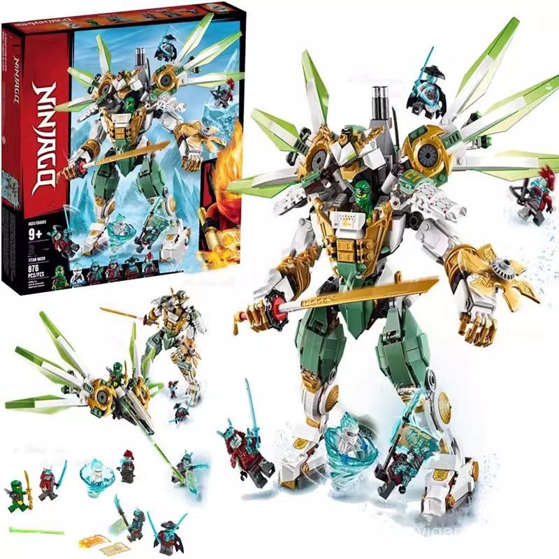 Phantom Ninja Series 70676 Lloyds Titan Mecha Boy Building การศึกษาอาคารบล็อกของเล่นของขวัญ