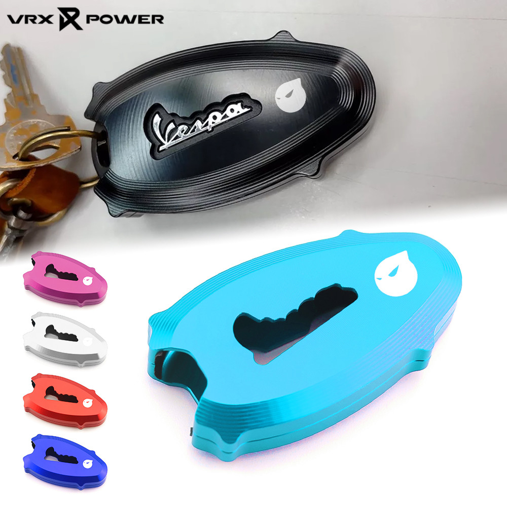 ฝาครอบกุญแจสําหรับ Vespa Sprint 150 tech 2025 CNC เคสกุญแจรีโมทคอนโทรลปลอกกุญแจจุดระเบิด