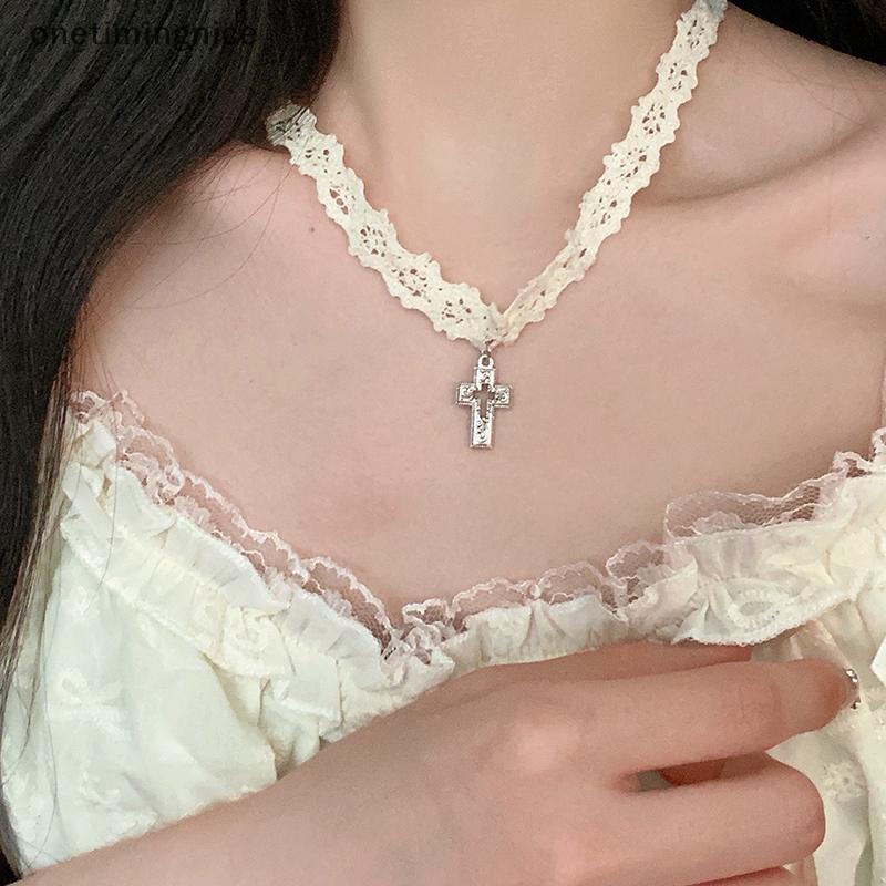 Onetimingnice สร้อยคอโชคเกอร์จี้กลวงสําหรับผู้หญิงสาว - ปาร์ตี้ OTN