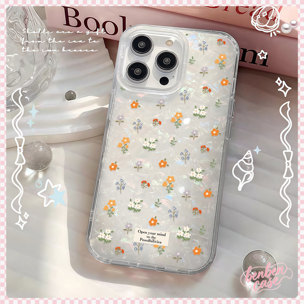 COD-ในไทยเคส น่ารักหัวใจ ลายเปลือกหอย For IPhone 13 16 14 รูปที่ 6