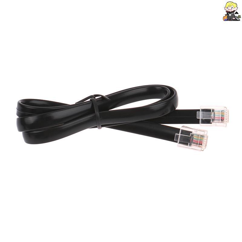 [CLA] RJ12 6P6C ST-4 ST4 Autoguide กล้องสําหรับ Ioptron Auto Guide iEQ30 Ieq45 Kabel คริสตัลหัวโทรศั