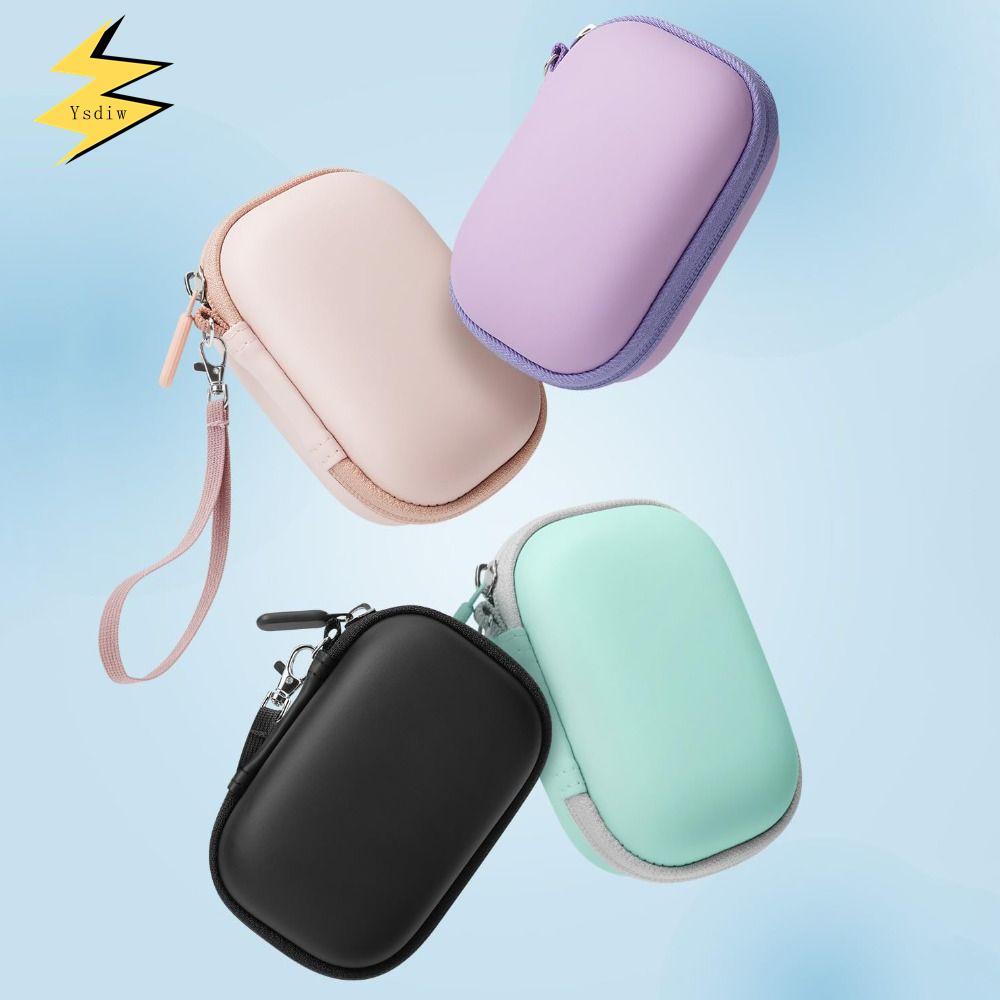 YSDIW ที่เก็บกล้อง, Anti-fall EVA Shell กระเป๋าเดินทาง,แบบพกพาน่ารักกันน้ําตุ๊กตา Padding SD Card St