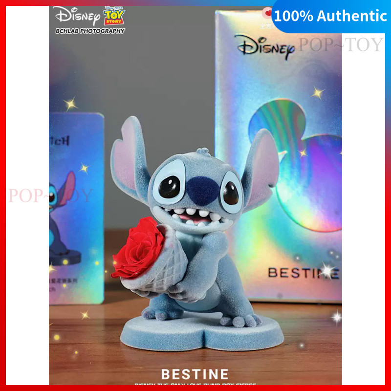 Disney Only Love Series Preserved fresh flower stitch lotso Winnie the Pooh Blind Box Cute Figure [BESTINE] - รูปที่ 2