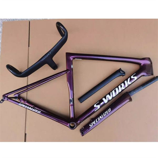 เฟรมคาร์บอน SWorks Traac SL8 พร้อมดิสเบรคและแฮนด์
