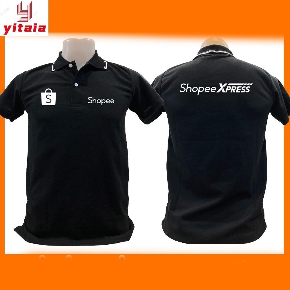 [S-5XL]Shopee XPress Polo Shopee Express คอปกผ้าหนา สวมใส่สบาย