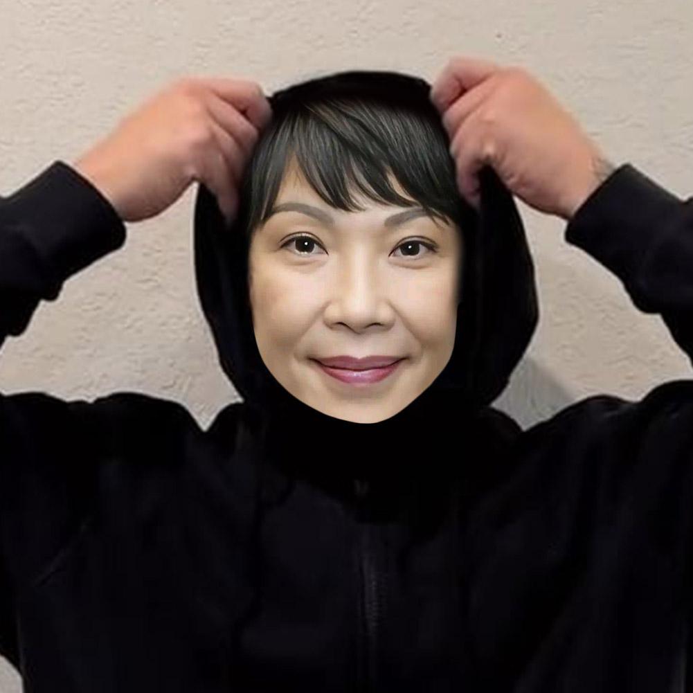 สมจริง Face Mask ตาข่าย Celebrity Balaclava หมวกเครื่องแต่งกายคอสเพลย์ Novelty Prop หน้ากากสนุก M8u0