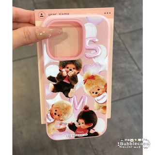 เคส Redmi 10 9 9A A3 12 A1 13C 14C 12C Note 8 14 10 13 12 11Pro 12Pro มอนชิชิหัวใจแสนหวานสีลูกกวาดปก2 in 1 ใหม่
