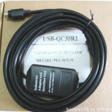 สายดาวน์โหลด PLC Mitsubishi Q Series USB-QC30R2 อินเทอร์เฟซ USB