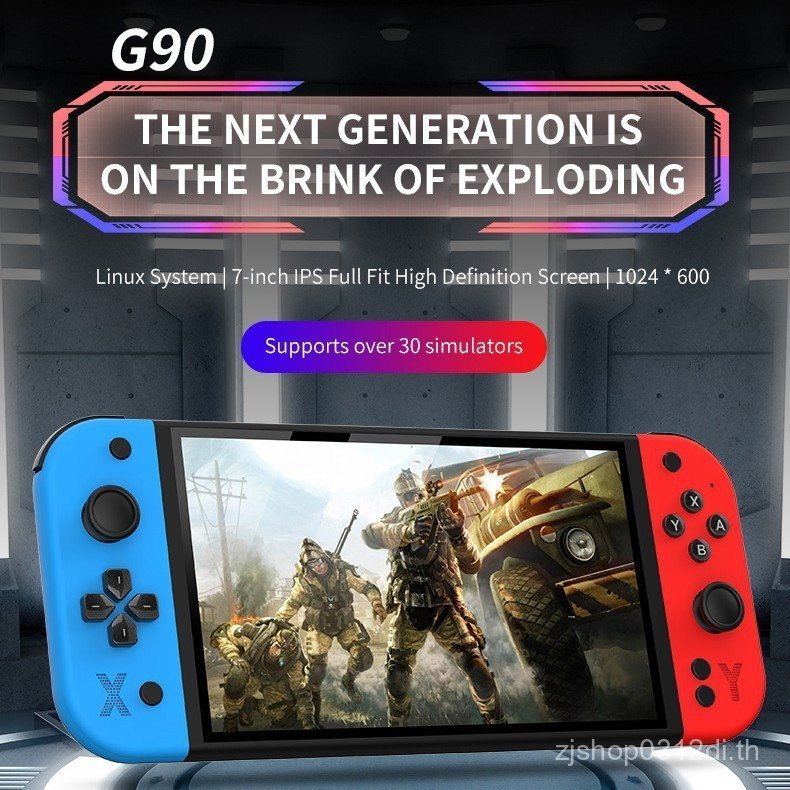 สไตล์ใหม่ G90 คอนโซลเกมมือถือ TV Home Arcade HD PSP Nostalgic Retro All-in-One เครื่อง