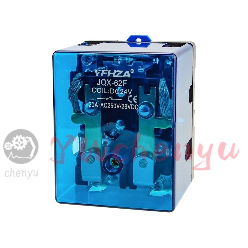 JQX-62F 2Z 80A รีเลย์กําลังสูง 220V 2NO 2NC