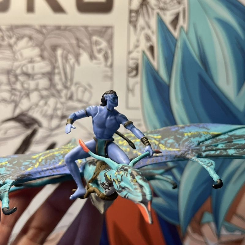 ตัวละคร [Avatar 2 เวอร์ชันของแท้] McFarlaneand Avatar 2 Water Road Series Flying Dragon Movable Figu