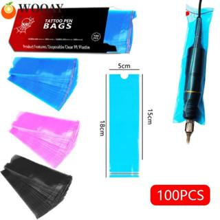 Wdgw 100ชิ้นสักคลิปสายไฟแขนครอบคลุมกระเป๋า,สักพลาสติกแบบใช้แ…