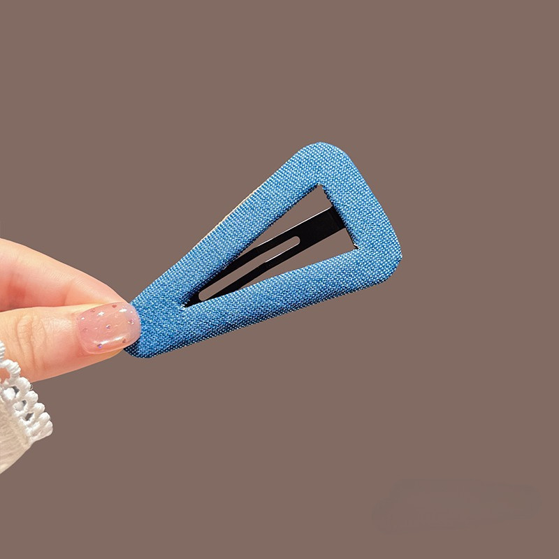 BELLA 🎀 แฟชั่นเกาหลีสไตล์ กิ๊บติดผมลายจุดทรงเรขาคณิต สไตล์วินเทจและอ่อนเยาว์ บผมหักและกิ๊บข้าง ส่งจากไทย FJ028【COD】 - รูปที่ 6