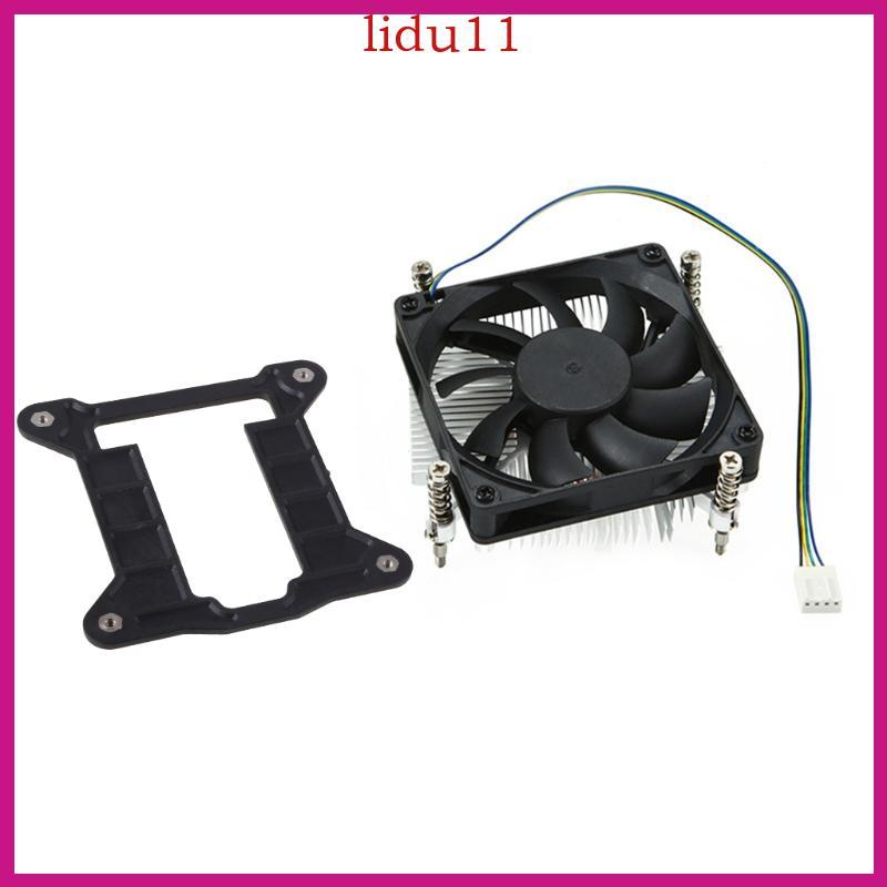 LID พัดลม ITX หม้อน้ําบางสําหรับ LGA 1155 1156 1150 1151 พัดลมระบายความร้อน CPU หม้อน้ํา