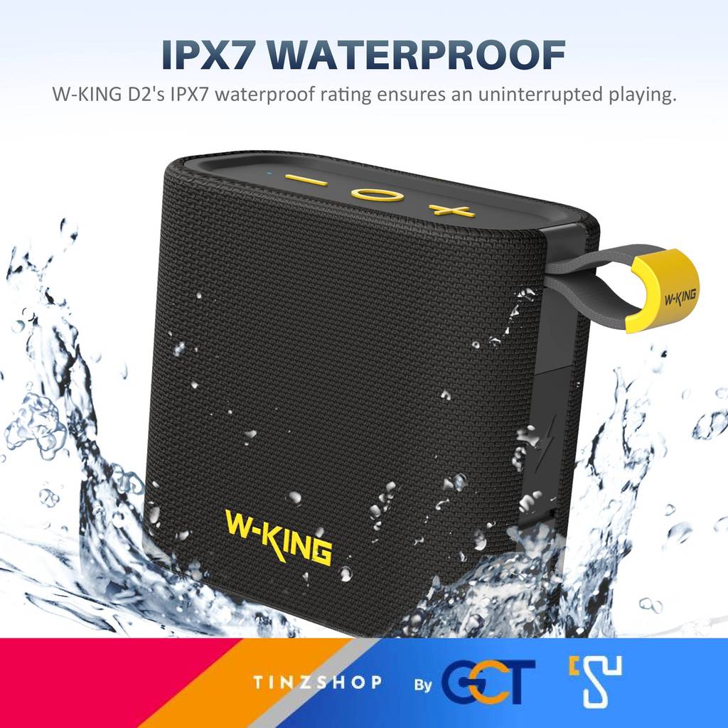 [Tinzshop]  W-King D2 ลำโพงตัวจิ๋วแต่แจ๋ว จัดเต็ม ครบทุกฟีเจอร์เด็ด ประกันศูนย์ไทย1ปี