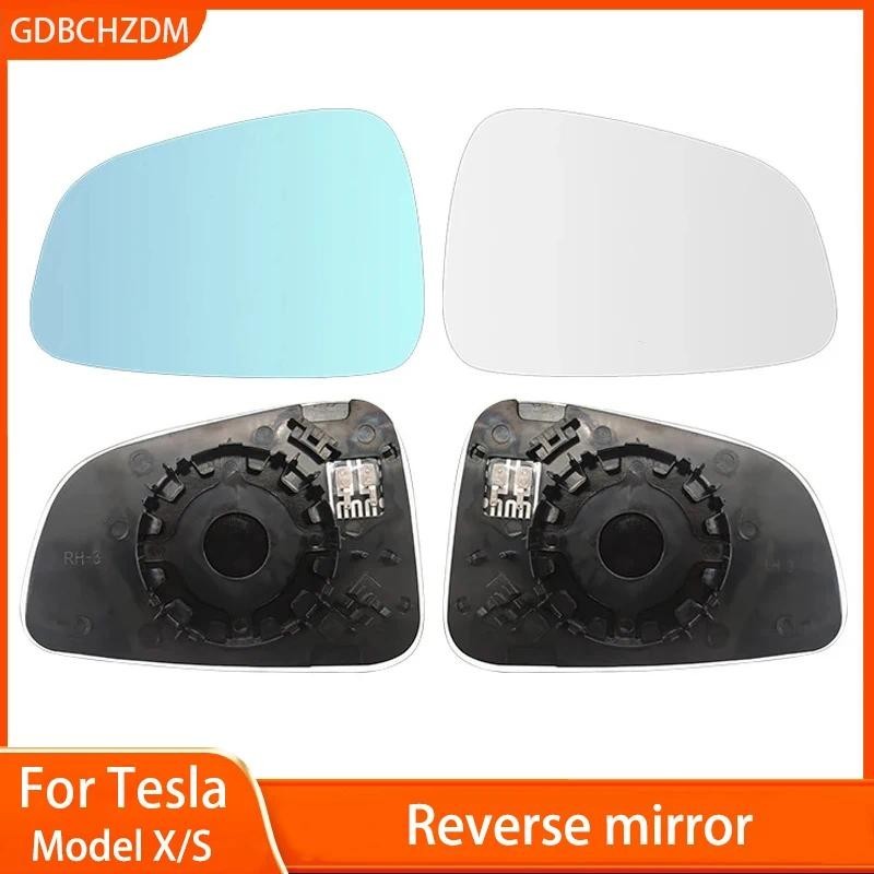 1 คู่ 800R มุมกว้างขนาดใหญ่ Vision กระจกมองหลังความร้อน Replacemen Anti Dazzle Reversing สําหรับ Tes