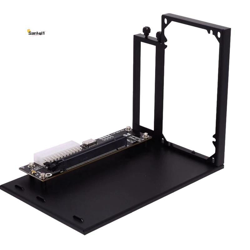 PCIe 4.0 X4 64Gbps F9G-BK7 OCuLink แล็ปท็อปกราฟิกการ์ดภายนอก ATX GPU Dock สําหรับ M. การ์ดอะแดปเตอร์