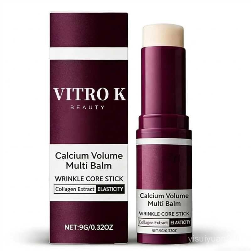Beauty Stick แคลเซียม Multi Balm 9g เกาหลี Care All In One Volume Stick คอลลาเจนริ้วรอย Face Eye Bal