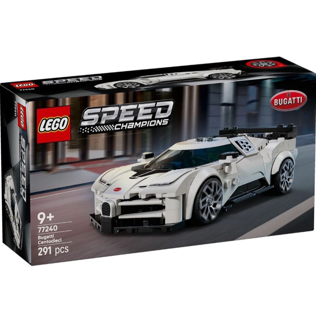 (ส่งด่วน) LEGO® Speed Champions 77240 Bugatti Centodieci Hyper Sports Car