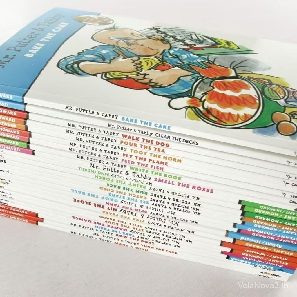 นาย พัตเตอร์ & Tabby Mr. Putter & Tabby 25 เล่ม Full Color Edition Bridge Book Chapter Novel