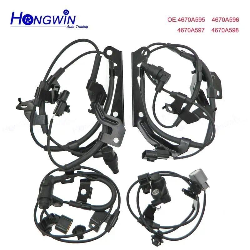 ด้านหน้าด้านหลังซ้ายขวาความเร็วล้อเซ็นเซอร์ ABS สําหรับ Mitsubishi L200 Triton 2011-2016 4670A595 46