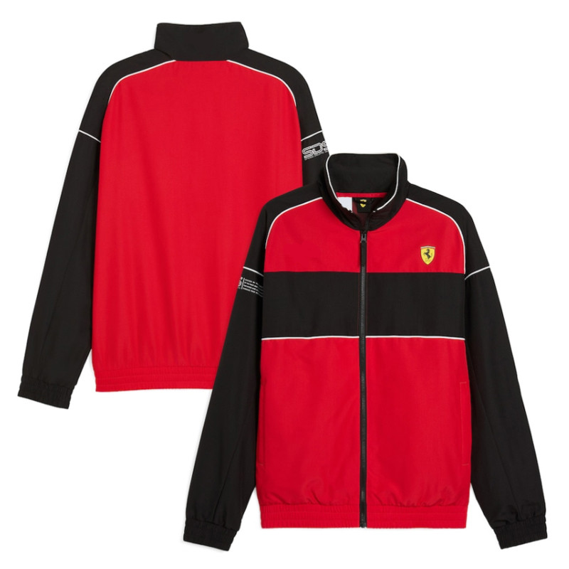2026 ใหม่ล่าสุด F1 ชุดแข่ง + F1 Ferrari Racing Team Softshell Jacket + ฤดูใบไม้ร่วงและฤดูใบไม้ผลิผู้