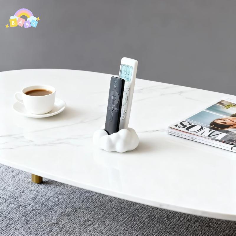 [BB-t] ที่วางรีโมทคอนโทรลรูปเมฆ 3D น่ารัก - Desktop Home Storage Organizer Stand สําหรับรีโมททีวี/เค