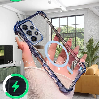 เหมาะสําหรับ Samsung A32 4G A32 5G A52 A52S A53 5G A73 5G เคสโทรศัพท์มือถือ TPU anti drop soft shell สายคล้อง 0040