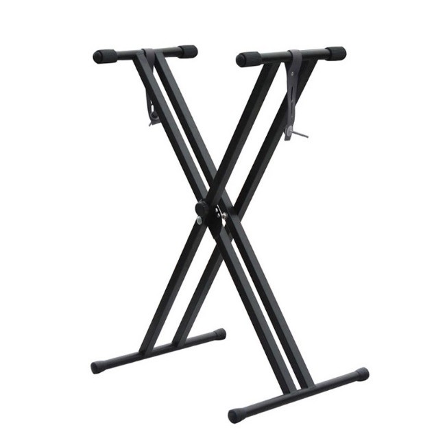 Spot Goods#High-quality double tube X Digital piano stand Double-tube guzheng X Universal framework6