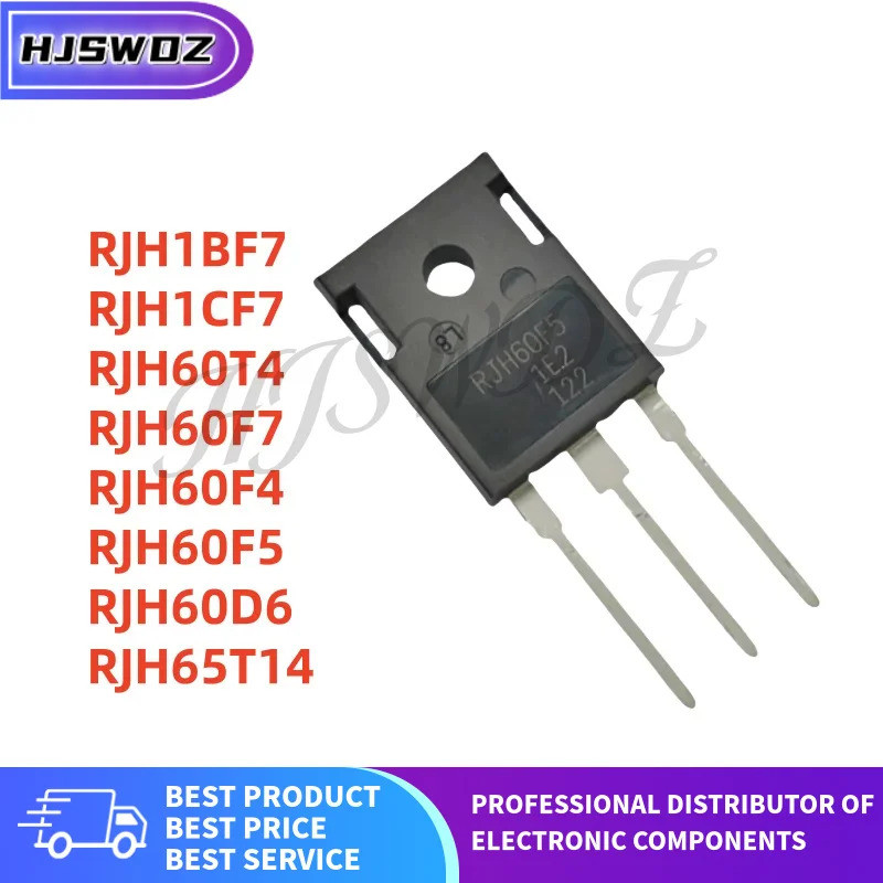 5PCS RJH1BF7 RJH1CF7 RJH60T4 RJH60F7 RJH60F4 RJH65T14 RJH60F5 RJH60D6 TO-247 ทรานซิสเตอร์ยี่ห้อใหม่ใ