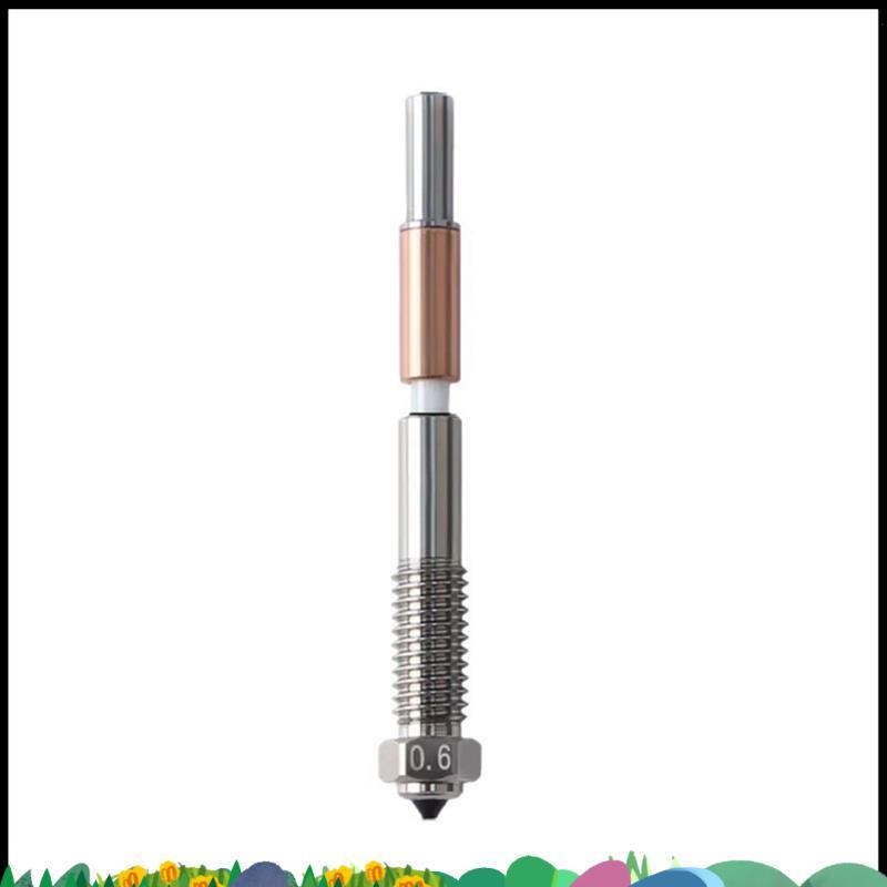 Super หัวฉีดเปลี่ยน Bimetal สําหรับ QIDI Q2, Q2c 3D เครื่องพิมพ์, สําหรับ PLA, PETG ABS, ASA PC, PA-